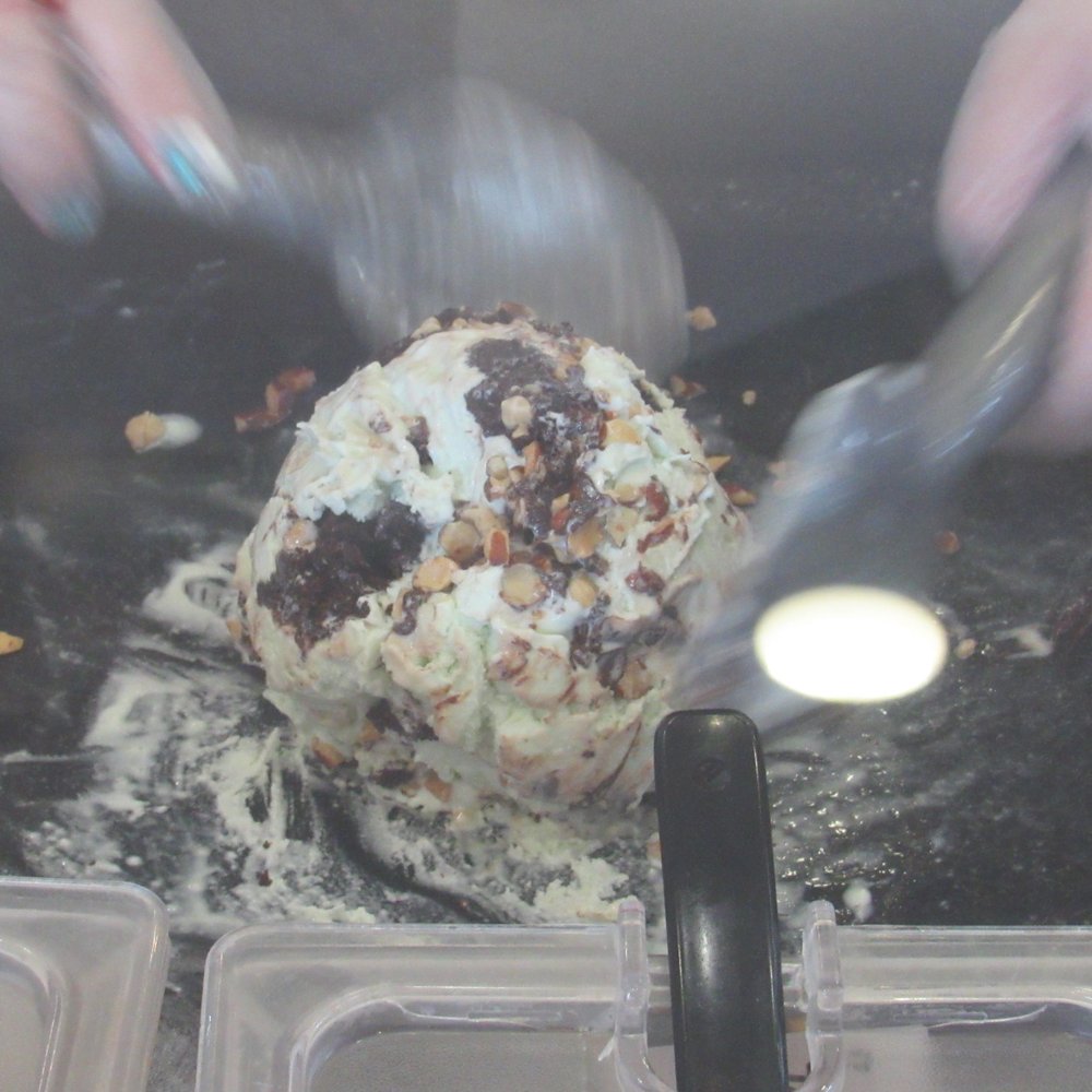 'Making' our ice cream 'Making' our ice cream