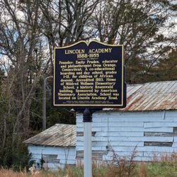 Lincoln Academy Historical Marker - Lincoln Academy Historical Marker, Kings Mountain