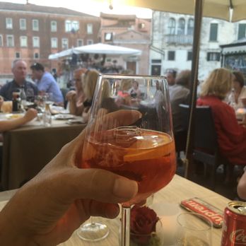 Hostaria Galileo - Aperol spritz - Seafood Near Me - Venezia, VE Hostaria Galileo - Aperol spritz - Seafood Near Me - Venezia, VE