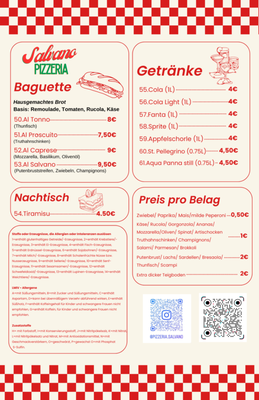 Menu photo 1 Pizzeria Salvano Dusseldorf, NW Menu photo 1 Pizzeria Salvano Dusseldorf, NW