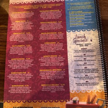 Plaza Azteca - Menu 3 - Mexican Near Me - Virginia Beach, Virginia