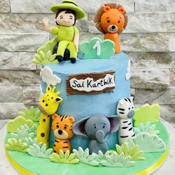 The Cakes Nest - Safari theme cake
