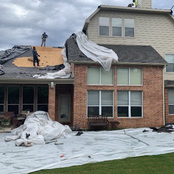 Storm Defender Exteriors - We watch the weather during the whole job, if we have to shut it down early to avoid getting the decking wet we will. - Roofing Near Me - farmers branch, Texas Storm Defender Exteriors - We watch the weather during the whole job, if we have to shut it down early to avoid getting the decking wet we will. - Roofing Near Me - farmers branch, Texas