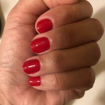 Happy Nails & Lashes - Loved my red nails - Nail Salons Near Me - Hillsboro, Oregon