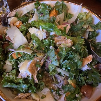 Jack Jones Bar - Kale Bowl (already started eating it), added chicken - Irish Pub Near Me - Astoria, New York