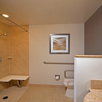 Courtyard by Marriott Hartford Farmington - For greater flexibility, our accessible bathrooms have roll-in showers or bathtubs with grab bars. - Hotels Near Me - Farmington, Connecticut