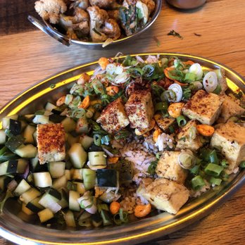 Spork - Tofu Rice Bowl w Cucumber- so delish - Mexican Near Me - Bend, Oregon Spork - Tofu Rice Bowl w Cucumber- so delish - Mexican Near Me - Bend, Oregon