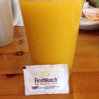 First Watch - Not Fresh Squeezed because this does not separate. - Breakfast & Brunch Near Me - Cincinnati, Ohio First Watch - Not Fresh Squeezed because this does not separate. - Breakfast & Brunch Near Me - Cincinnati, Ohio