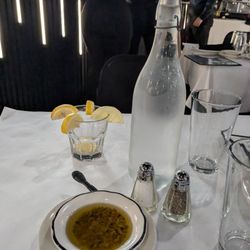Bosfa Italian Restaurant - Convenient bottle of tap water