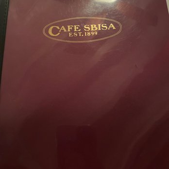Cafe Sbisa - Menu cover - Southern Near Me - New Orleans, Louisiana Cafe Sbisa - Menu cover - Southern Near Me - New Orleans, Louisiana