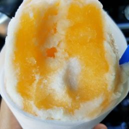 Big white spot of flavorless ice. Stingy much? Big white spot of flavorless ice. Stingy much?