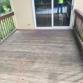 Heritage Builders - An old, worn out deck was giving this homeowner splinters when they walked out in their bare feet.  The railing was unsafe also. - General Contractors Near Me - Menomonie, Wisconsin