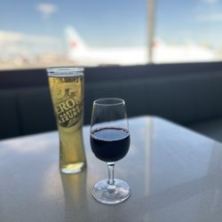 The Aspire International Lounge - Beer and wine