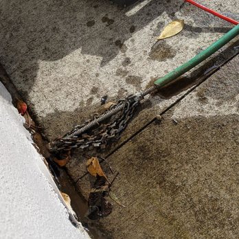 535 Plumbing - The chain knocker tool with carbide tips was used to remove roots from our drain - Plumbing Near Me - Honolulu, Hawaii