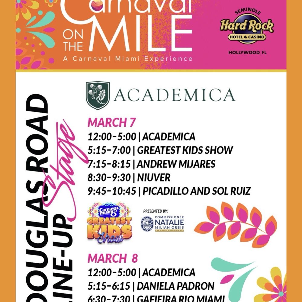 Carnaval On The Mile - Festivals Near Me - Coral Gables, Florida Carnaval On The Mile - Festivals Near Me - Coral Gables, Florida