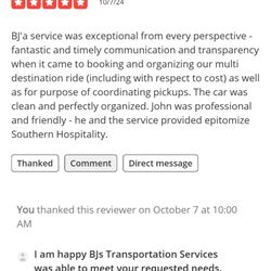 BJs Transportation Services