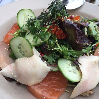 Iyasare - Sashimi salad - Japanese Near Me - Berkeley, California