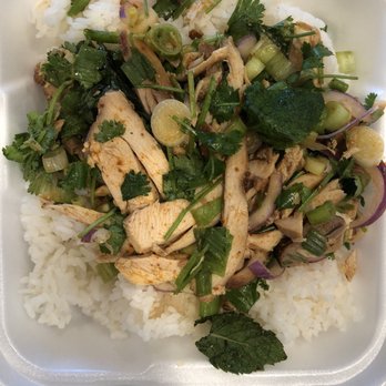 Bowlzeye - Thai chicken bowl - Asian Fusion Near Me - Clovis, California Bowlzeye - Thai chicken bowl - Asian Fusion Near Me - Clovis, California