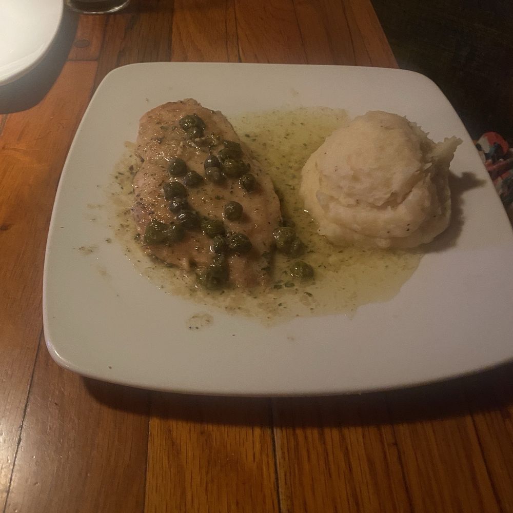 Chicken piccata. POW!