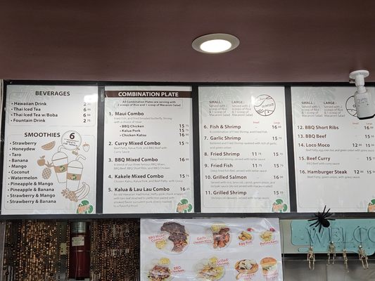 Menu photo 1 Maui Hawaiian BBQ Oceanside, CA