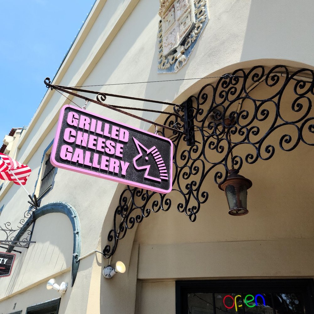 Grilled Cheese Gallery - In front (Plaza de la Constitución) - Ice Cream & Frozen Yogurt Near Me - St. Augustine, Florida Grilled Cheese Gallery - In front (Plaza de la Constitución) - Ice Cream & Frozen Yogurt Near Me - St. Augustine, Florida