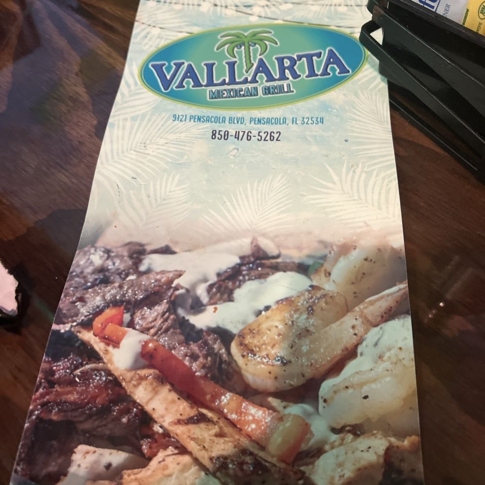 Vallarta Mexican Grill - Menu to prove this is the restaurant - Mexican Near Me - Pensacola, Florida Vallarta Mexican Grill - Menu to prove this is the restaurant - Mexican Near Me - Pensacola, Florida