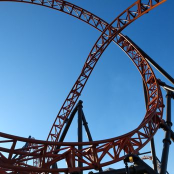 Carowinds - Copperhead Strike loops - Amusement Parks Near Me - Charlotte, North Carolina Carowinds - Copperhead Strike loops - Amusement Parks Near Me - Charlotte, North Carolina
