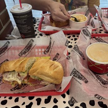 Firehouse Subs - 2 sandwich combos with mac n' cheese. $38 - Sandwiches Near Me - Thibodaux, Louisiana Firehouse Subs - 2 sandwich combos with mac n' cheese. $38 - Sandwiches Near Me - Thibodaux, Louisiana