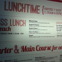Vito's Italian Restaurant - £4.95 express lunch.