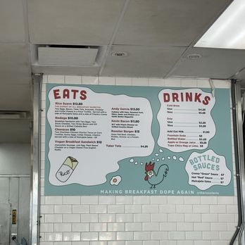 The Rooster - Menu - Food Trucks Near Me - Los Angeles, California The Rooster - Menu - Food Trucks Near Me - Los Angeles, California