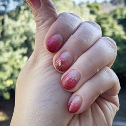 Red ombre nails for Chinese New Year and a Vegas trip, whooo!!! Red ombre nails for Chinese New Year and a Vegas trip, whooo!!!