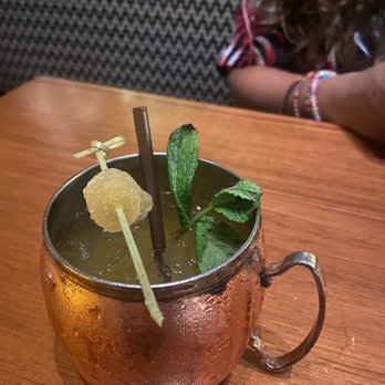 Komodo Miami - Ginger Passion Fruit Mule - Asian Fusion Near Me - Miami, Florida Komodo Miami - Ginger Passion Fruit Mule - Asian Fusion Near Me - Miami, Florida