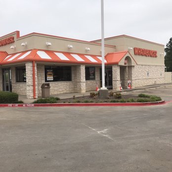 Whataburger - the exterior of a fast food restaurant - Burgers Near Me - Midlothian, Texas