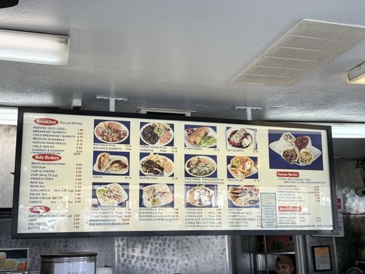 Menu photo 4 The Original Taco Factory Tustin, CA