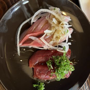 Tori Sake & Grill - Bluefin Tuna Maguro Nigiri and Hamachi Nigiri - Japanese Near Me - Burien, Washington