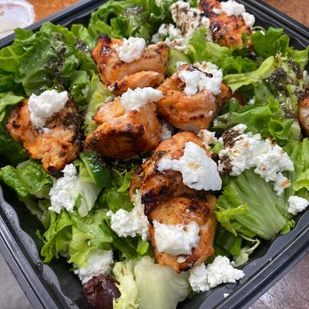 Open Sesame - Open sesame Feta Salad with Chicken - Mediterranean Near Me - Long Beach, California Open Sesame - Open sesame Feta Salad with Chicken - Mediterranean Near Me - Long Beach, California