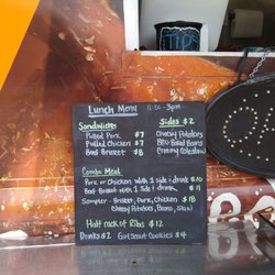 Maddies Mean Meats - Lunch Menu