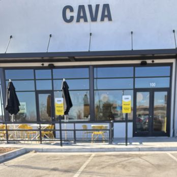 CAVA - Front of Restaurant - Mediterranean Near Me - Denver, Colorado