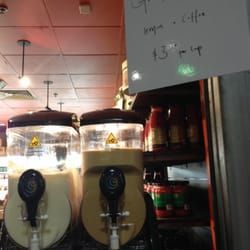 Lucias Fine Food - Lemon or coffee granita now available for summer - icy cold $3 per cup