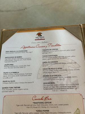 Menu photo 5 Aromas del Peru Pompano Beach, FL Menu photo 5 Aromas del Peru Pompano Beach, FL