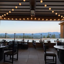 Hawk’s Peak Sports Bar & Grill - Outdoor bar area