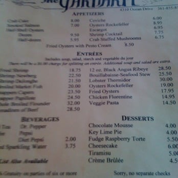 Yardarm Restaurant - Menu - Seafood Near Me - Corpus Christi, Texas