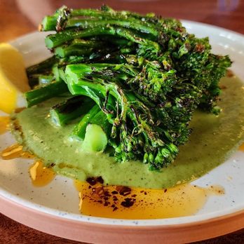 Norah - Grilled Broccolini - Vegan Near Me - Portland, Oregon Norah - Grilled Broccolini - Vegan Near Me - Portland, Oregon