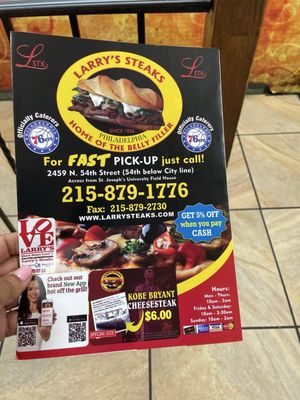 Larry's Steaks by null