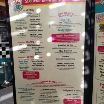 66 Diner - Menu - Diners Near Me - Albuquerque, New Mexico