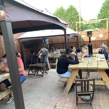 Flying Bull Beer Co - Back patio is a great place to hang out with friends. - Breweries Near Me - Durham, North Carolina Flying Bull Beer Co - Back patio is a great place to hang out with friends. - Breweries Near Me - Durham, North Carolina