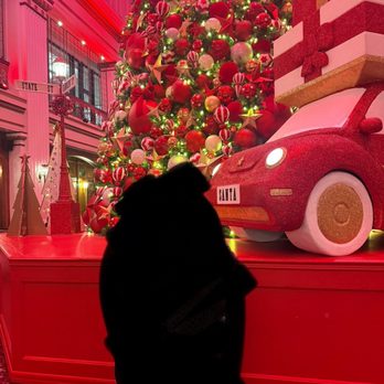 The Marshall Field's Walnut Room - Warning, tree is much bigger than it appears. - American Near Me - Chicago, Illinois The Marshall Field's Walnut Room - Warning, tree is much bigger than it appears. - American Near Me - Chicago, Illinois