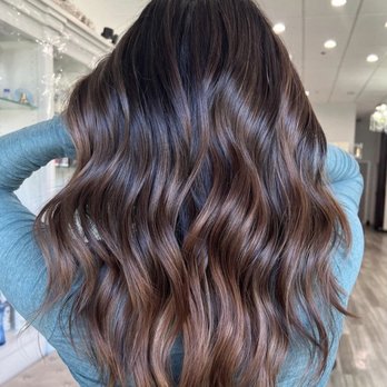 Excellent Hair Salon - Warm brunette foilyage - Hair Salons Near Me - Newark, California Excellent Hair Salon - Warm brunette foilyage - Hair Salons Near Me - Newark, California