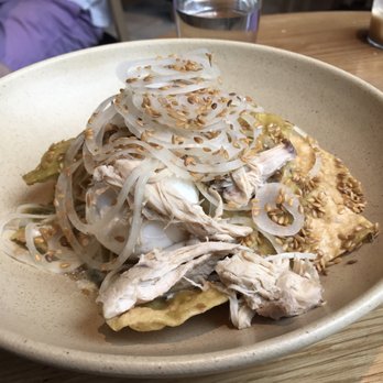 Atla - Chicken chilaquiles - Mexican Near Me - New York, New York