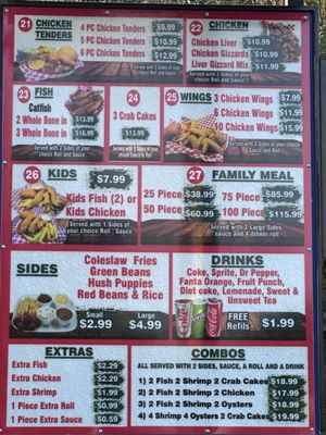 Menu photo 2 Sam's Southern Eatery Slidell, LA Menu photo 2 Sam's Southern Eatery Slidell, LA
